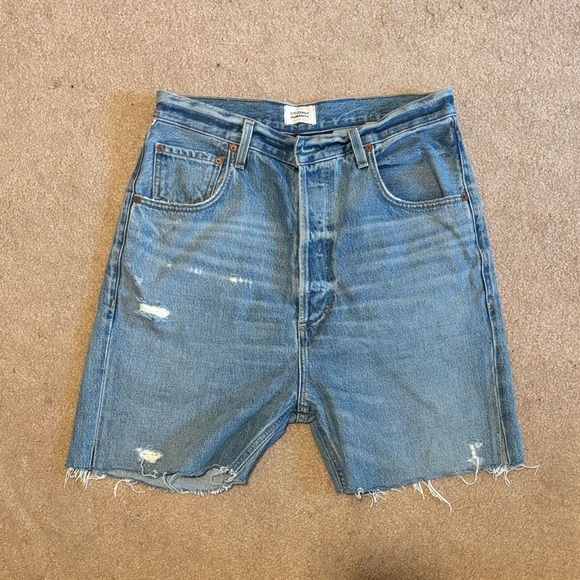Citizens Of Humanity Pants - Stylish Blue Denim Shorts